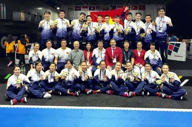 CHÚC MỪNG ĐỘI TUYỂN KARATEDO VIỆT NAM tài kỳ seagame29  diễn ra tại Malaysia!
