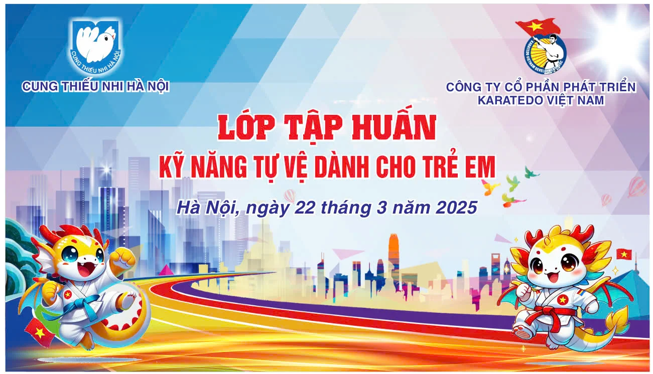KHÓA TẬP HUẤN KỸ NĂNG VÕ THUẬT TỰ VỆ CHO TRẺ EM