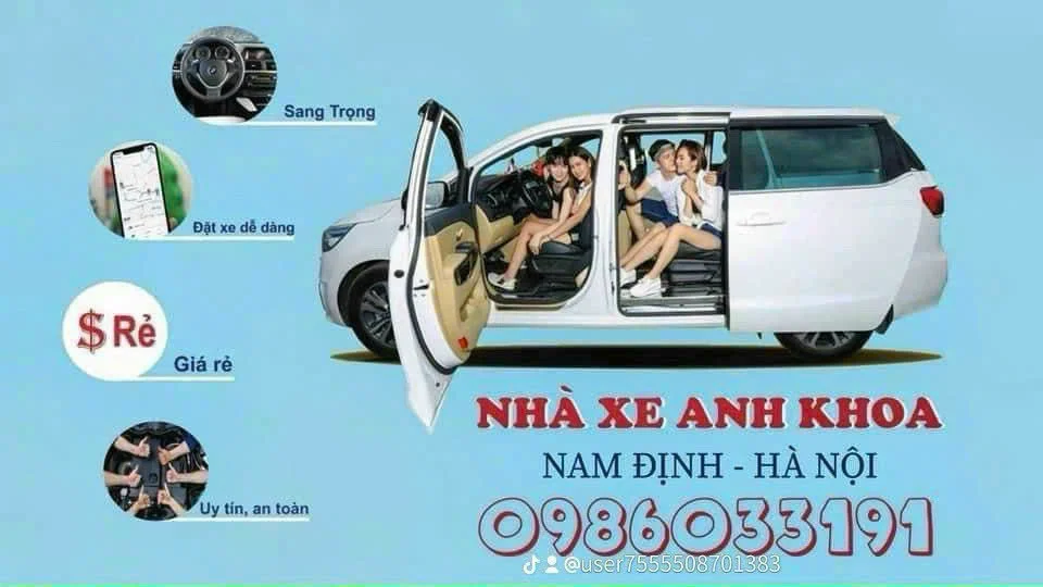 Xe ghép Nam Định Nội Bài – Gọi Đặt Xe Online nhận ngay ưu đãi